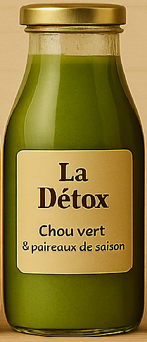 Soupe La Détox choux vert & poireaux